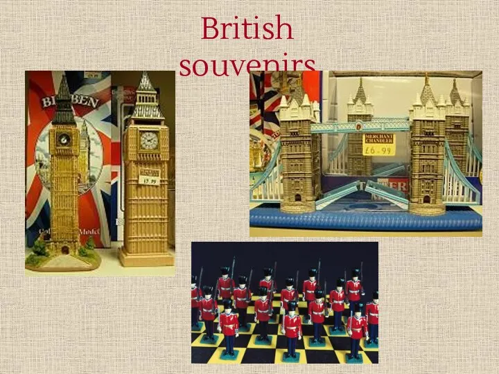 British souvenirs