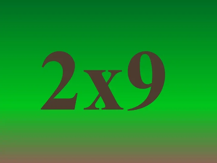 2х9