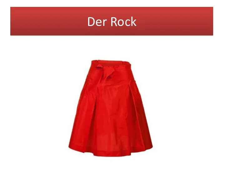 Der Rock