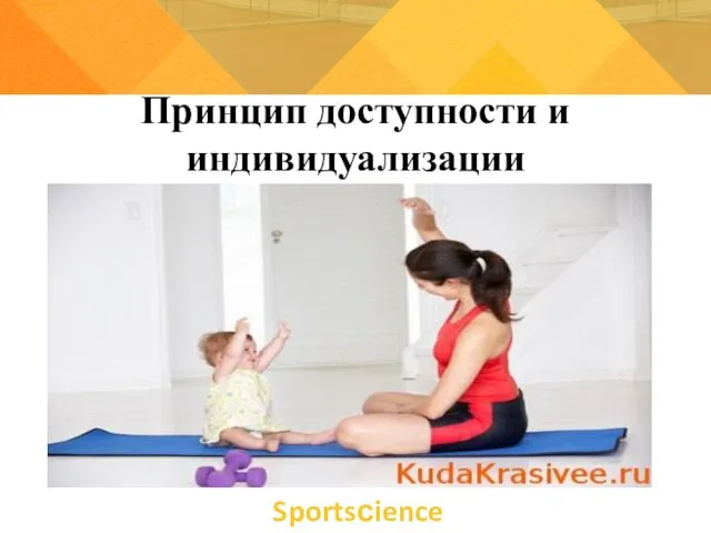 Sportsсience Принцип доступности и индивидуализации