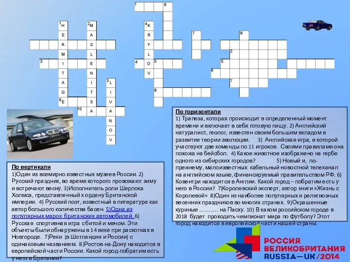 По вертикали 1)Один из всемирно известных музеев России. 2)Русский праздник, во время которого