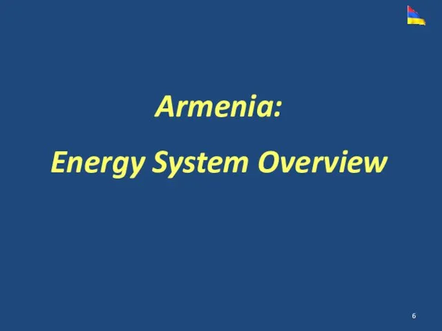 Armenia: Energy System Overview