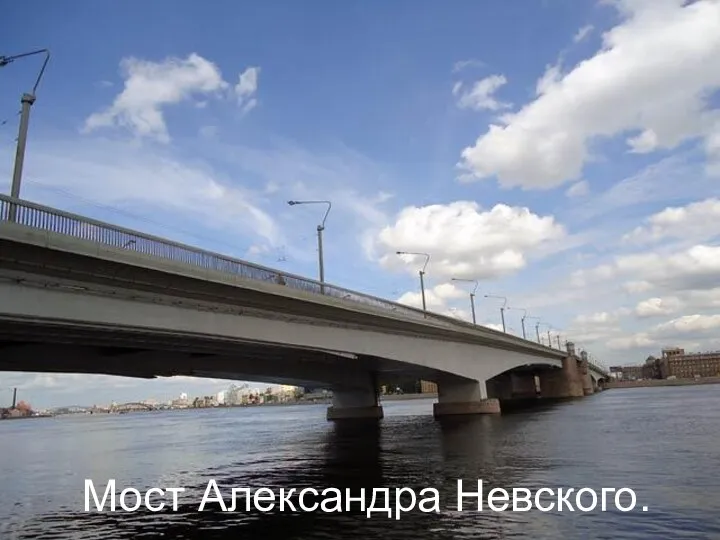 Мост Александра Невского.