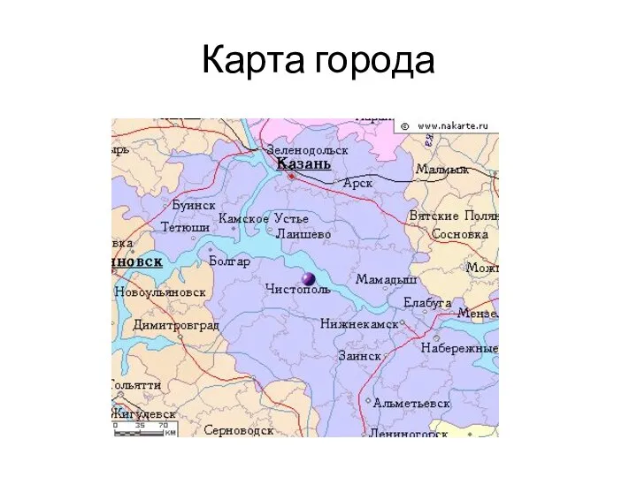 Карта города