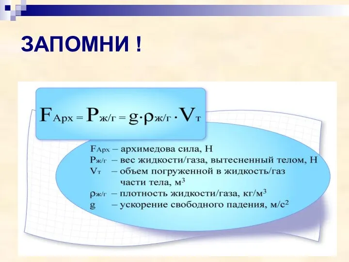 ЗАПОМНИ !