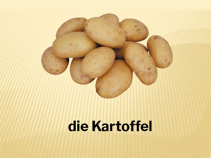 die Kartoffel