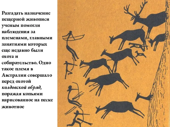 Разгадать назначение пещерной живописи ученым помогли наблюдения за племенами, главными