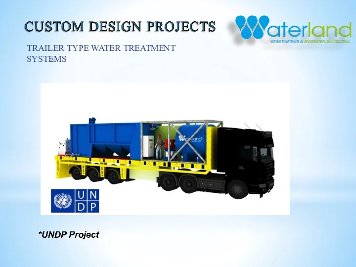 TRAILER TYPE WATER TREATMENT SYSTEMS