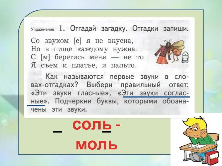 соль - моль