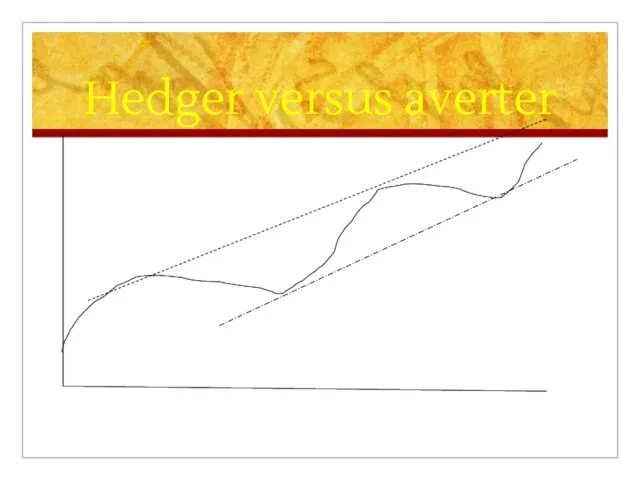 Hedger versus averter