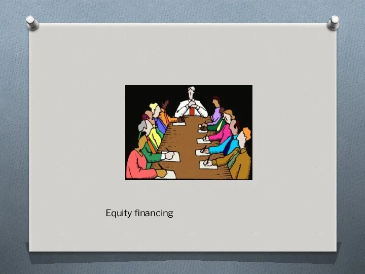 Equity financing