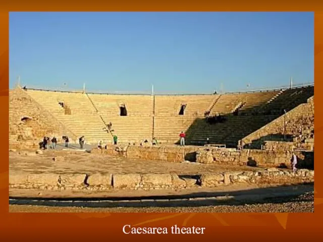 Caesarea theater