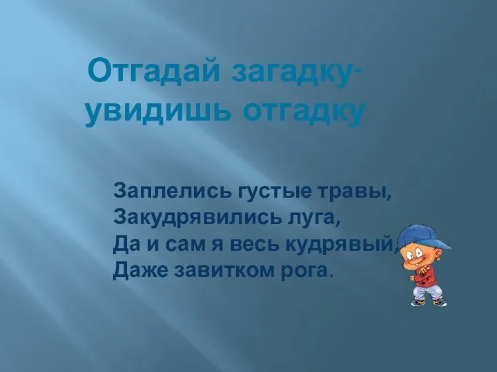 Заплелись густые травы, Закудрявились луга, Да и сам я весь