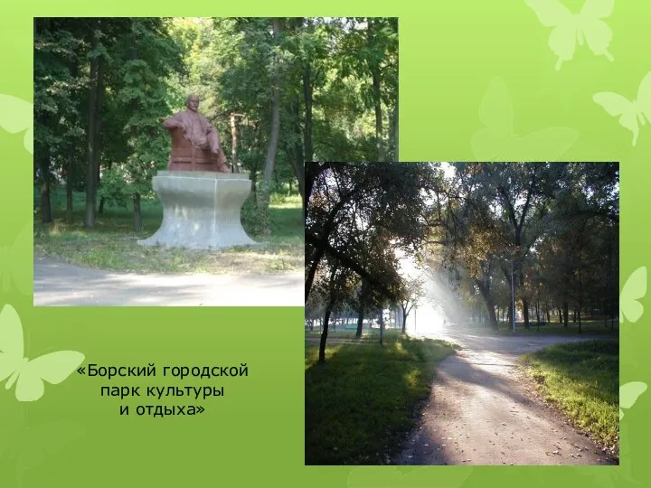«Борский городской парк культуры и отдыха»