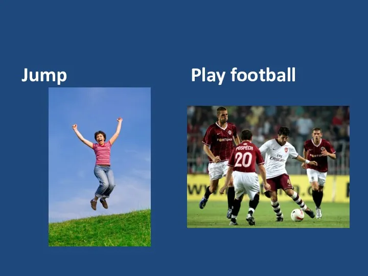 Jump Play football