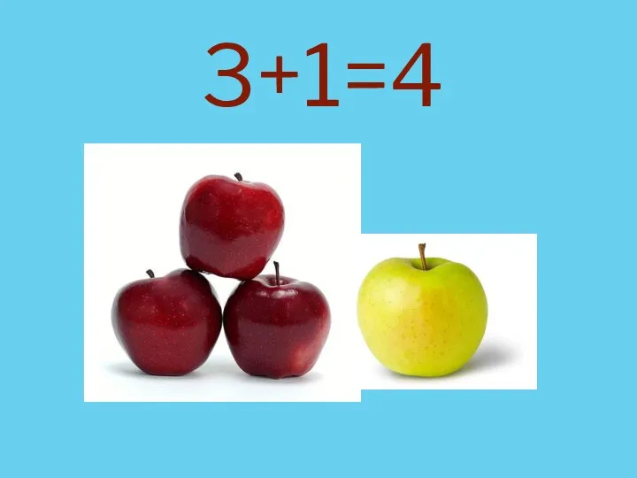 3+1=4