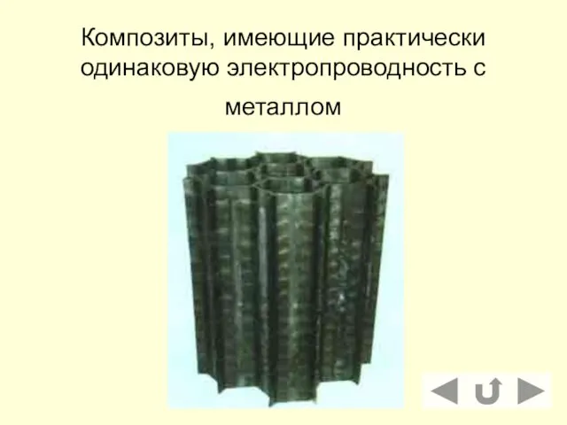 Композиты, имеющие практически одинаковую электропроводность с металлом