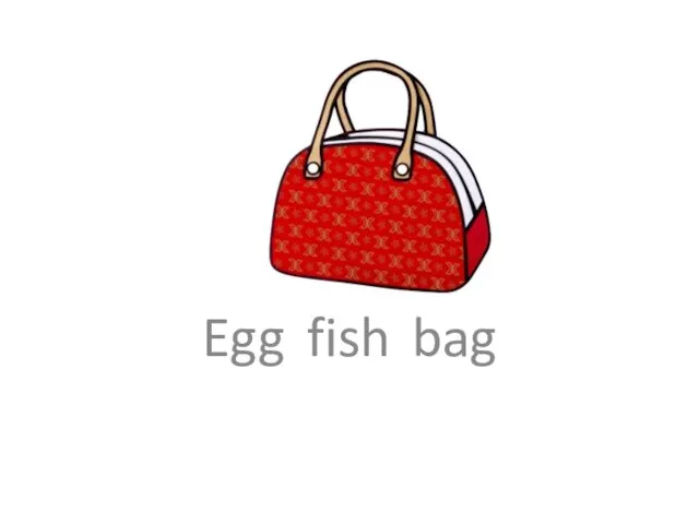 Egg fish bag