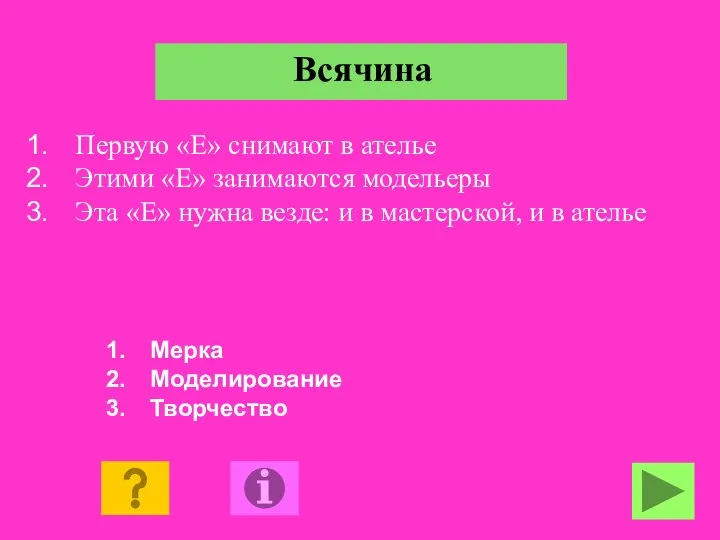 Мерка Моделирование Творчество Первую «Е» снимают в ателье Этими «Е»