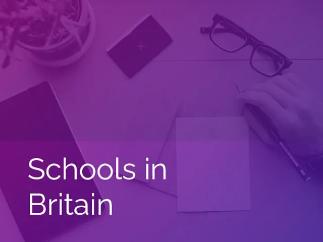 Schools in Britain