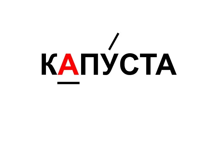 КАПУСТА