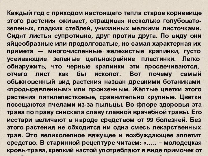 Каждый год с приходом настоящего тепла старое корневище этого растения