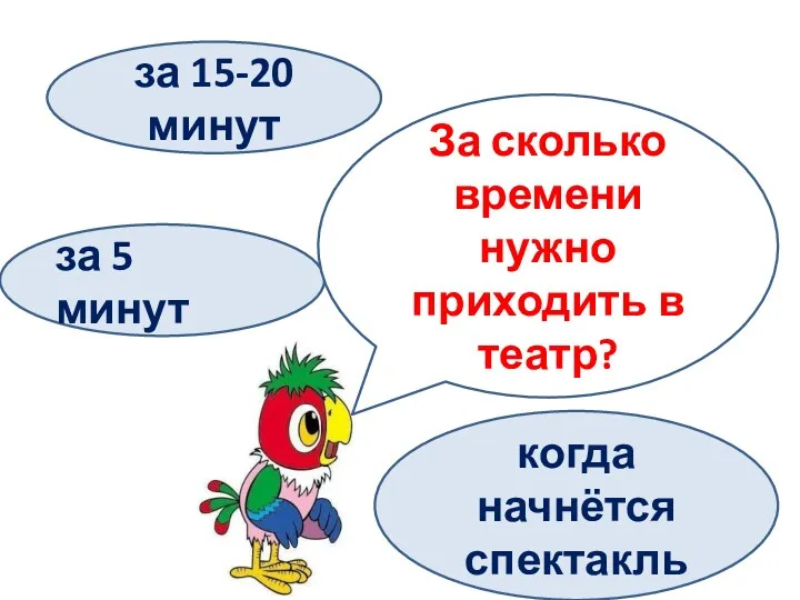 за 15-20 минут когда начнётся спектакль за 5 минут За сколько времени нужно приходить в театр?