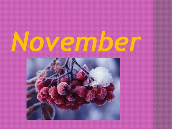 November