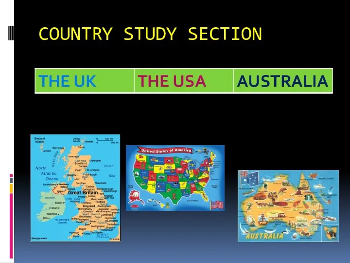 COUNTRY STUDY SECTION