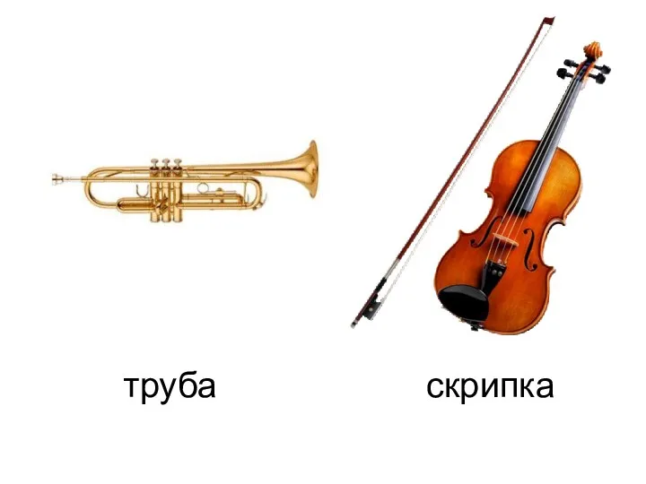 труба скрипка