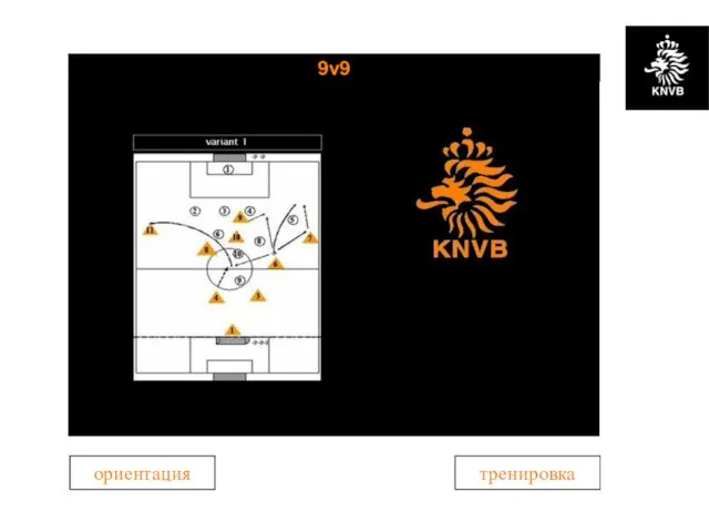 9v9 ориентация тренировка