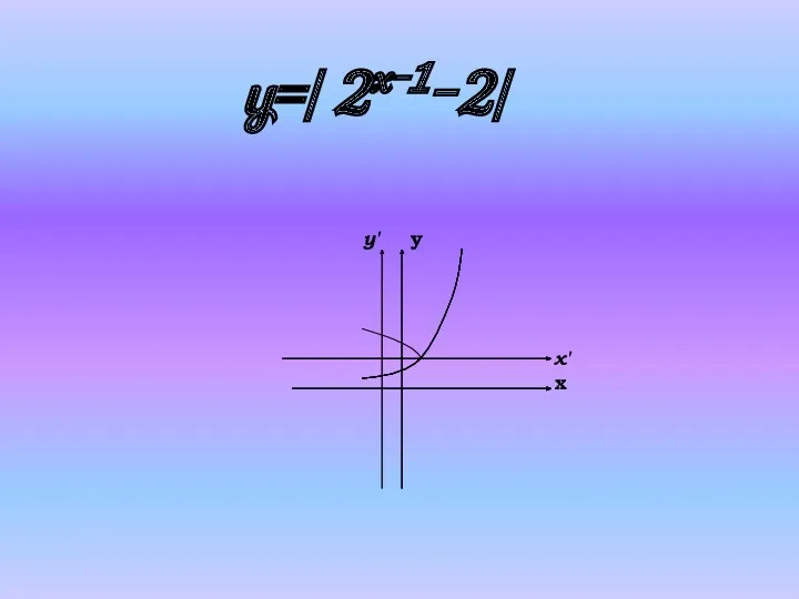 y=| 2x-1-2|