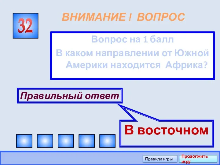 ВНИМАНИЕ ! ВОПРОС Вопрос на 1 балл В каком направлении