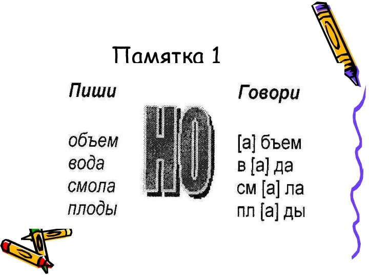 Памятка 1