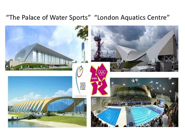 “The Palace of Water Sports” “London Aquatics Centre”