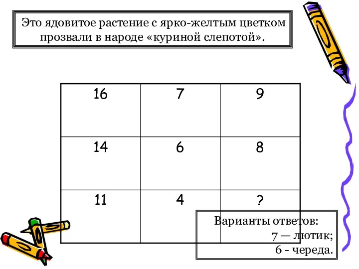 Это ядовитое растение с ярко-желтым цветком прозвали в народе «куриной