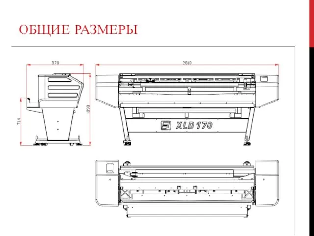 ОБЩИЕ РАЗМЕРЫ