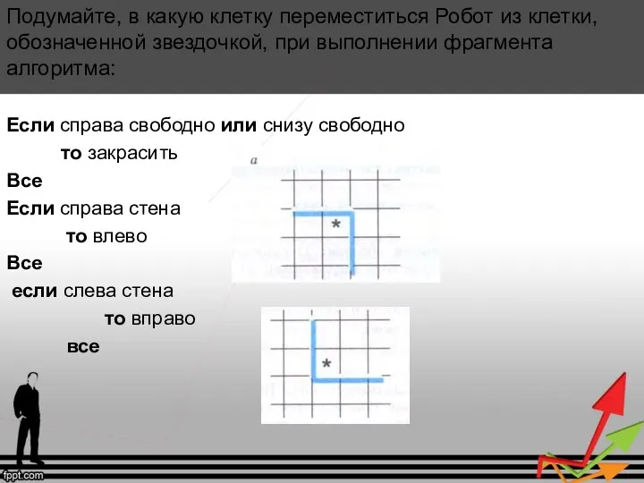 Если справа свободно или снизу свободно то закрасить Все Если