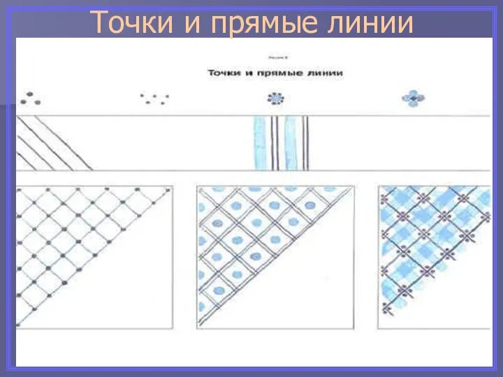 Рисунок6> Точки и прямые линии