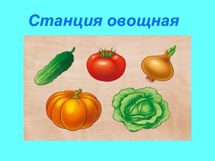 Станция овощная