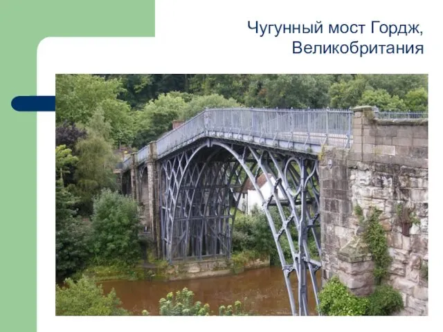 Чугунный мост Гордж, Великобритания