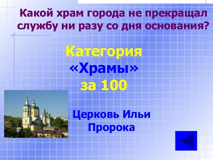 Какой храм города не прекращал службу ни разу со дня