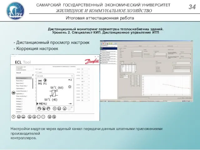 Дистанционный мониторинг параметров теплоснабжения зданий. Уровень 2. Специалист КИП. Дистанционное