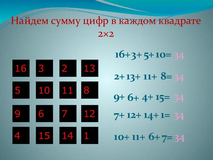 16 3 2 5 10 11 9 6 7 16+ 3+ 5+ 2+