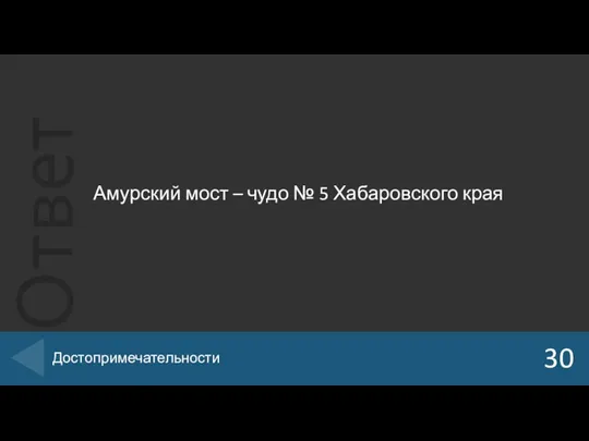 Амурский мост – чудо № 5 Хабаровского края 30 Достопримечательности