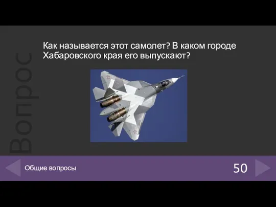 Как называется этот самолет? В каком городе Хабаровского края его выпускают? 50 Общие вопросы