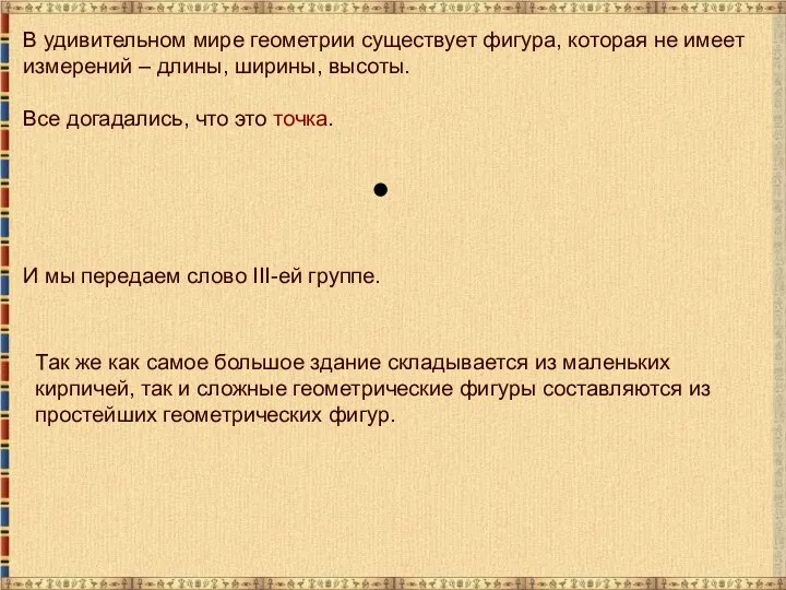 В удивительном мире геометрии существует фигура, которая не имеет измерений – длины, ширины,