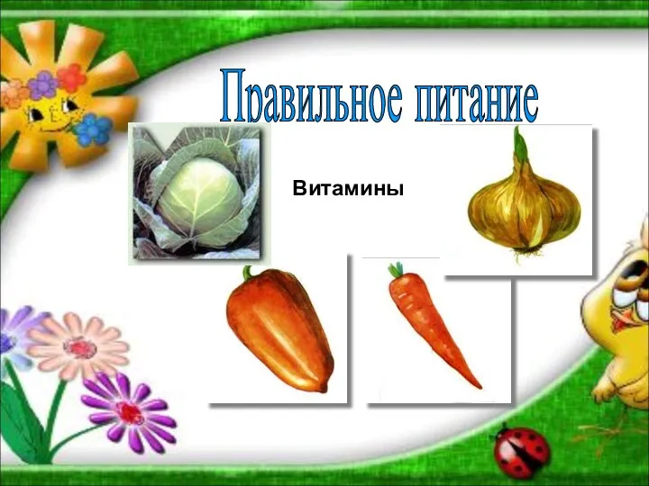 Правильное питание Витамины