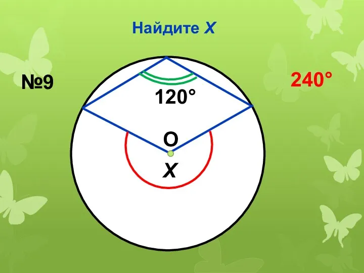 Найдите Х О 120 Х №9 240