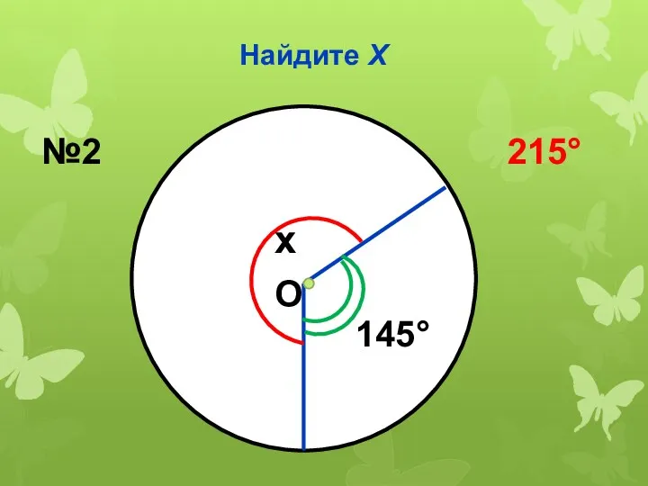 Найдите Х x 145 №2 215 О